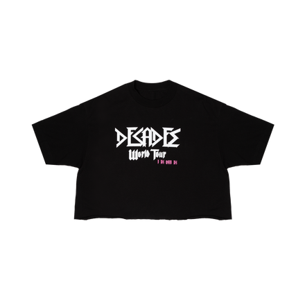 world tour crop [womens]