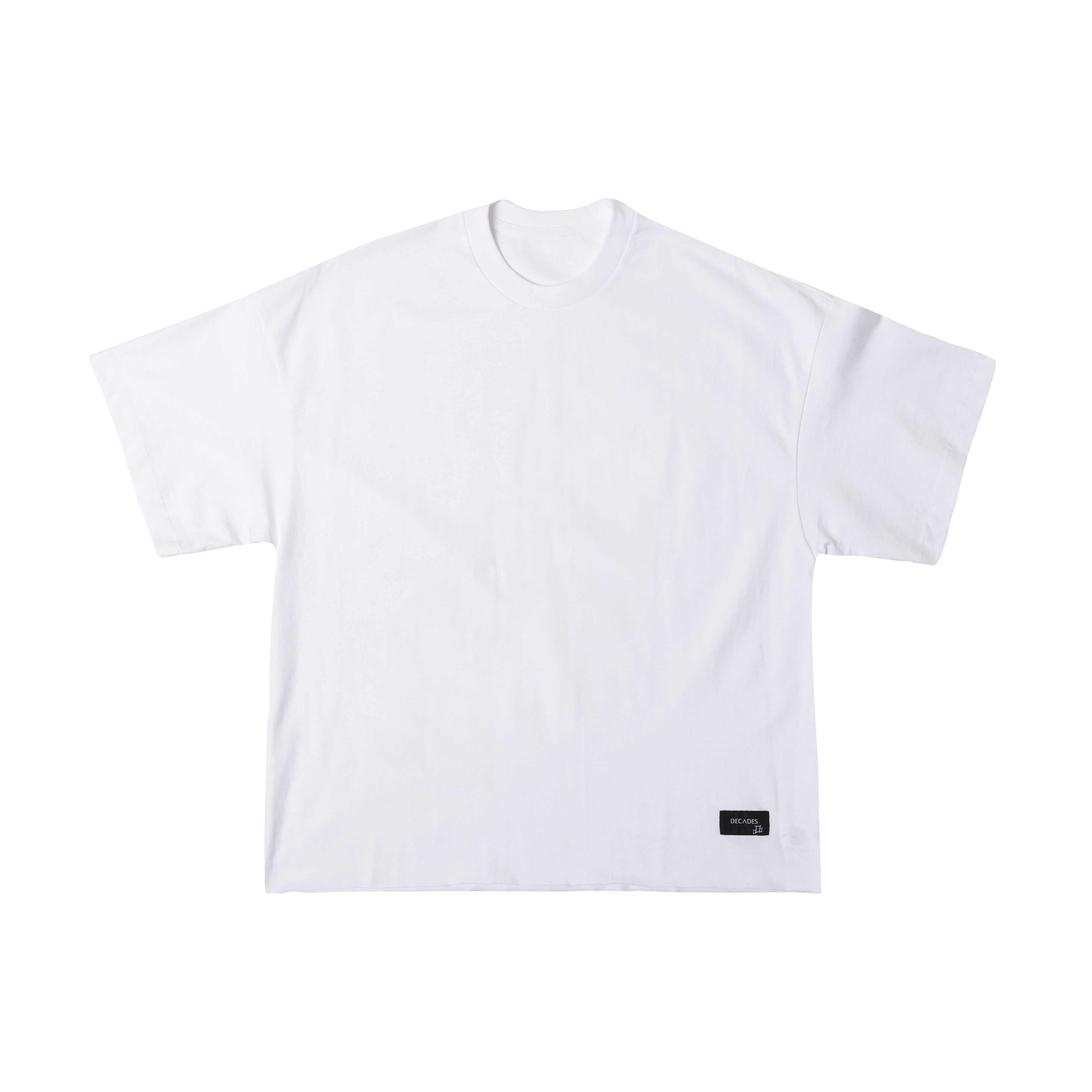 perfect crop tee [white]