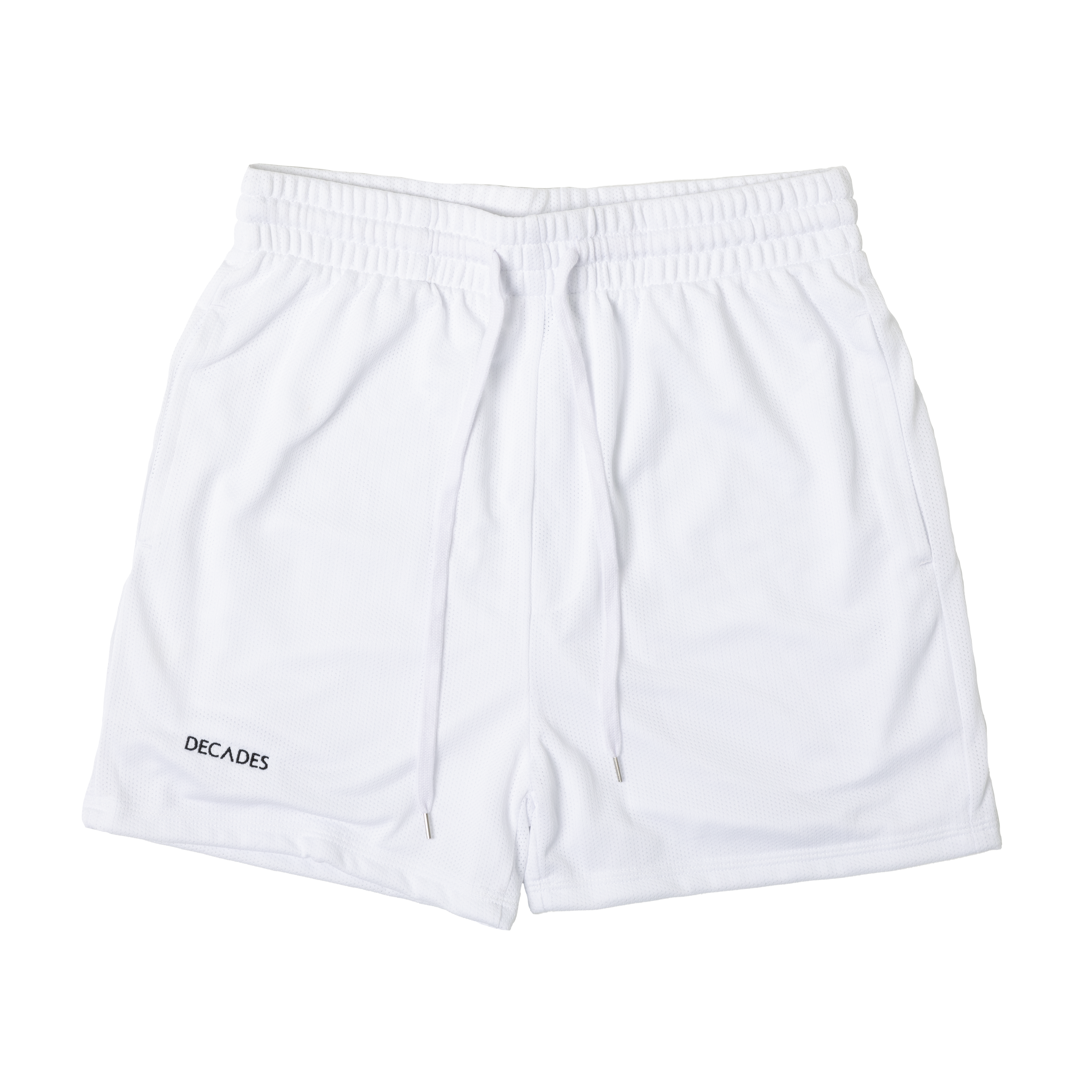 workout shorts [white]